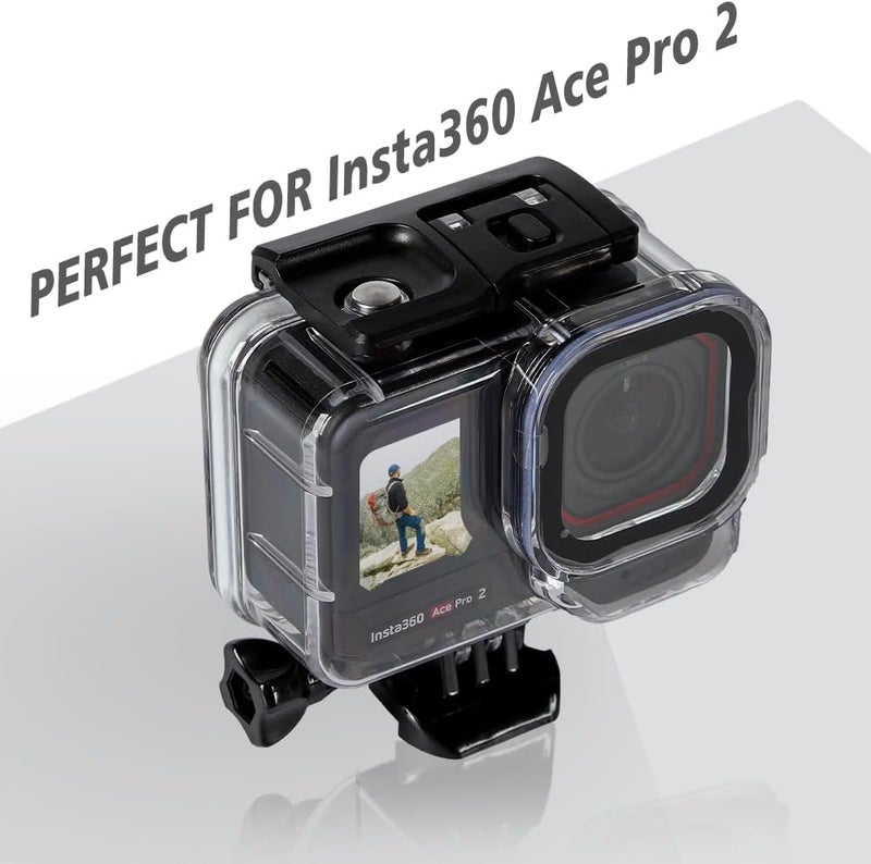 Shoot Waterproof Case with Anti-Fog Insert for Insta360 Ace Pro 2,Waterproof up to 30M/98FT, Dive Case Shell for Insta360 Ace Pro 2 Action Camera - Image 3